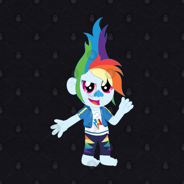 Dashie Troll by Ayana Nikole